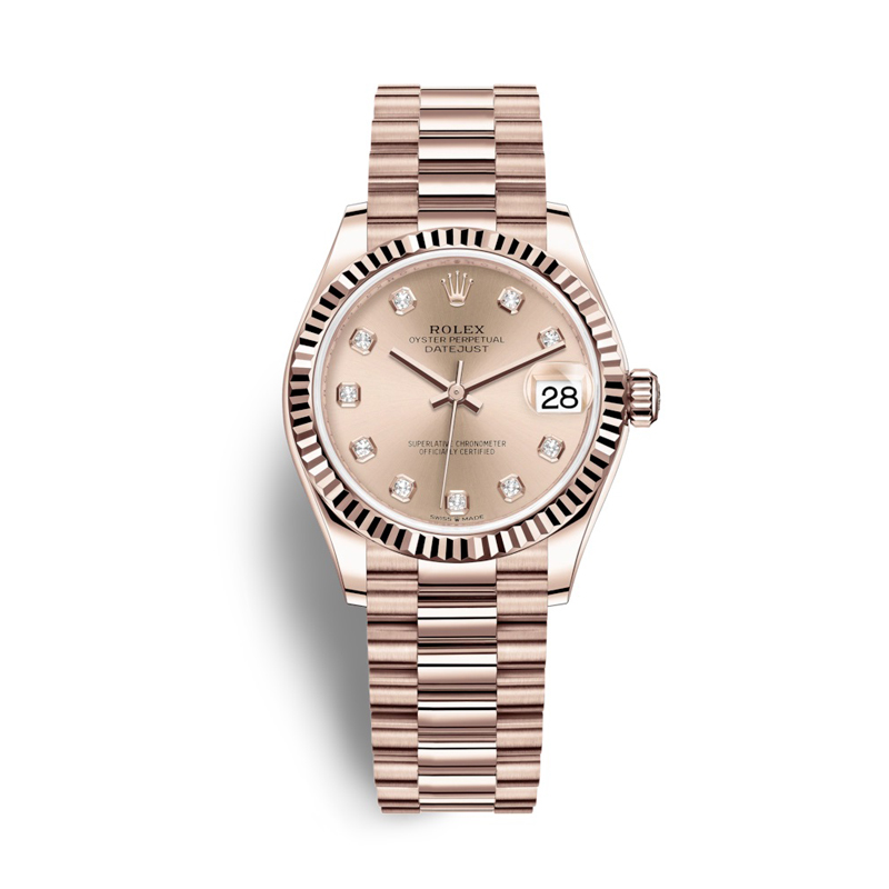 Rolex lady datejust 31mm best sale rose gold